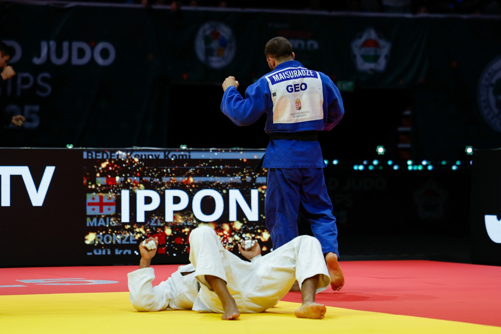 Maisuradze Wins Fourth World Medal